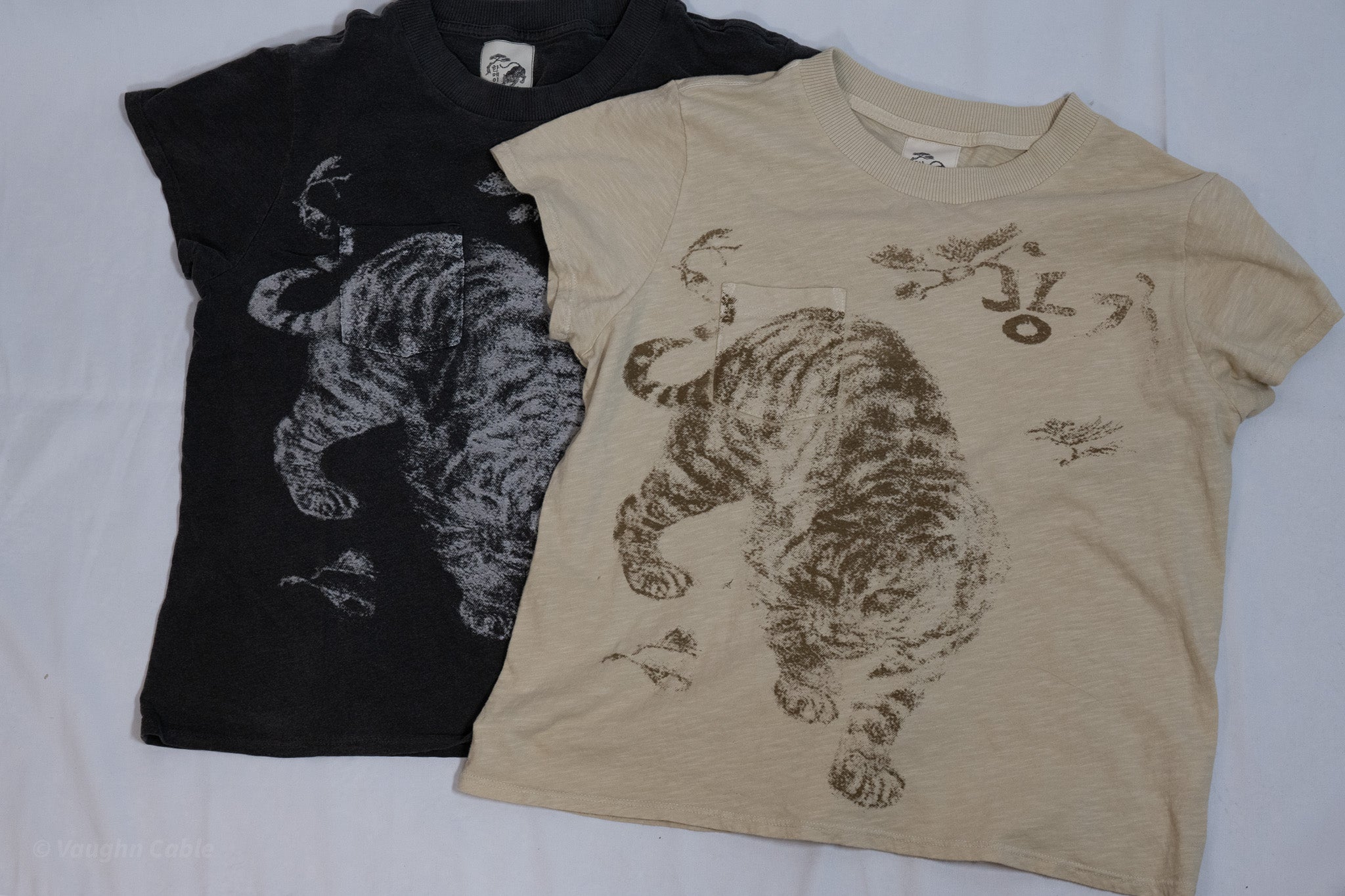 Traditional Korean Tiger Baby Tee Combo